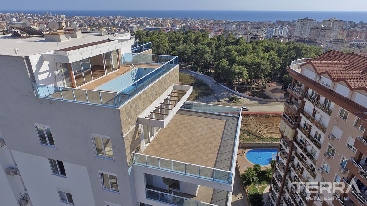 Exclusive sea view penthouse for sale in Alanya, Cikcilli - 11451
