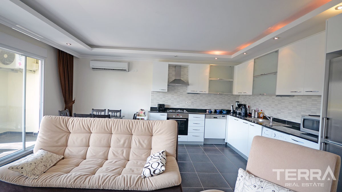 Furnished 2 bedroom apartment for sale in Orion City Avsallar Alanya - 11492