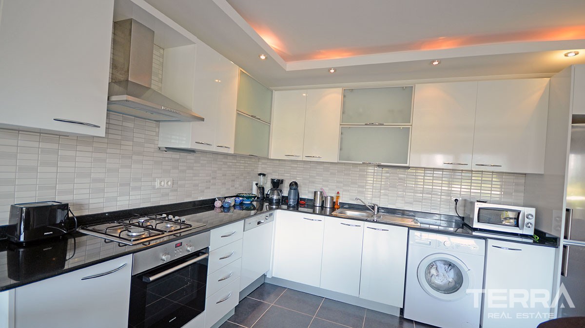 Furnished 2 bedroom apartment for sale in Orion City Avsallar Alanya - 11494