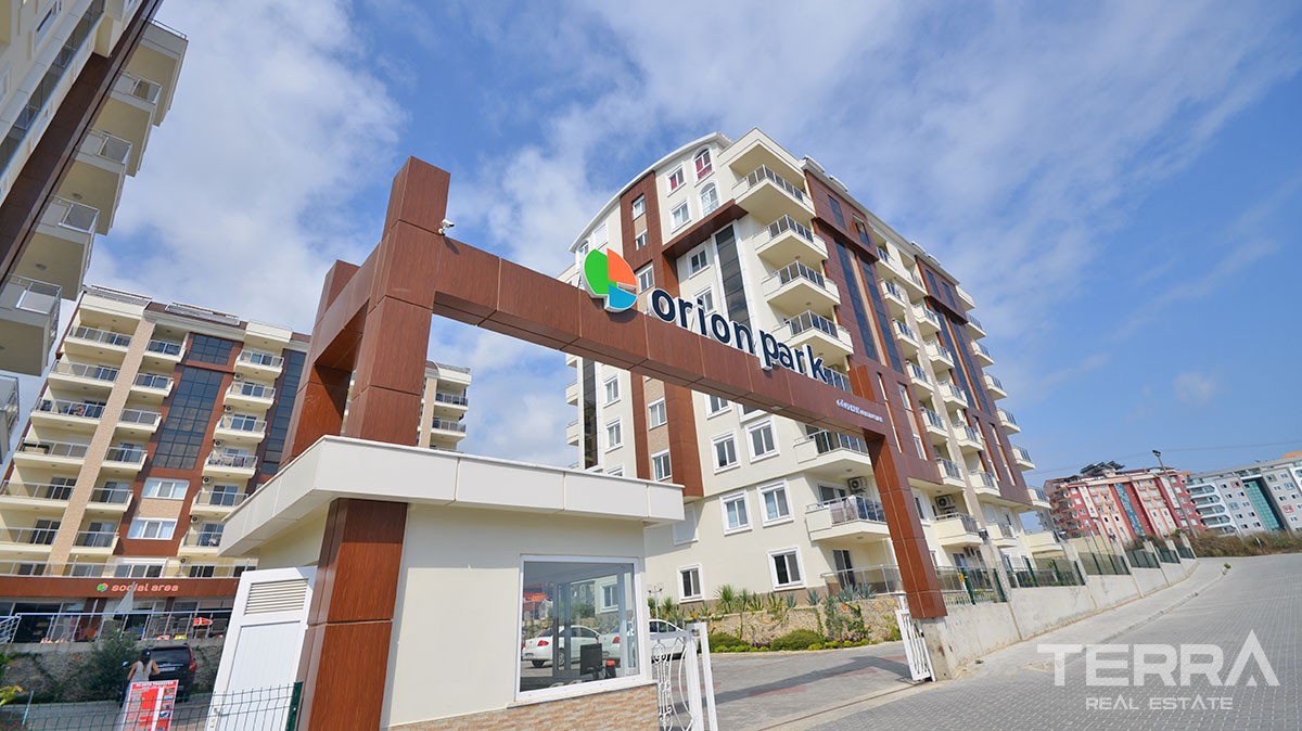 One bedroom apartment for sale in popular Orion Park Avsallar - 11540