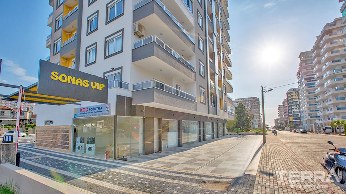 Neubau-wohnung zu verkaufen mit Meerblick in Mahmutlar Alanya - 11772