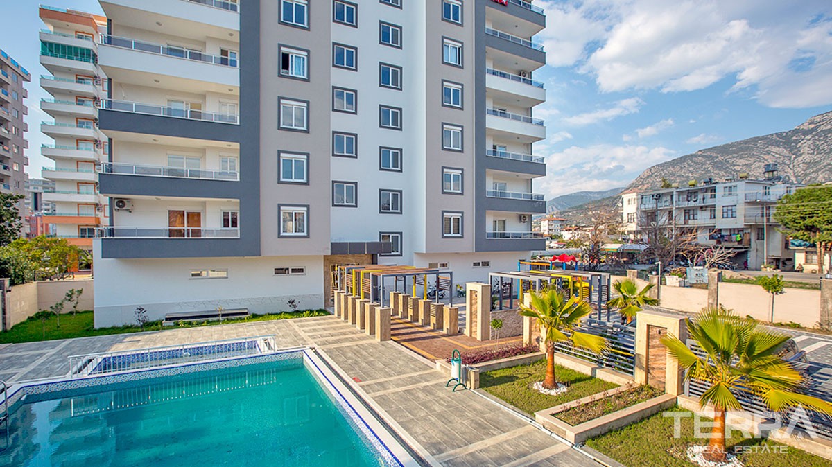 Neubau-wohnung zu verkaufen mit Meerblick in Mahmutlar Alanya - 11774