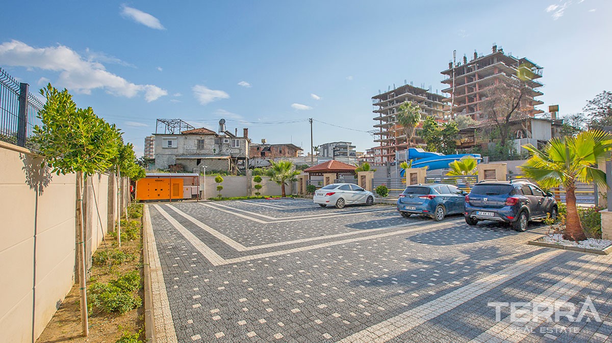 Neubau-wohnung zu verkaufen mit Meerblick in Mahmutlar Alanya - 11776