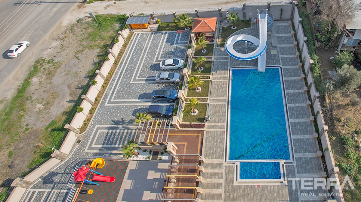 Neubau-wohnung zu verkaufen mit Meerblick in Mahmutlar Alanya - 11778