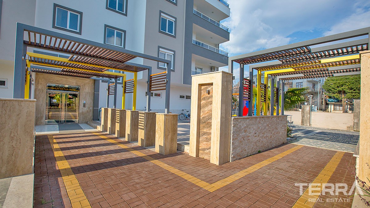 Neubau-wohnung zu verkaufen mit Meerblick in Mahmutlar Alanya - 11780