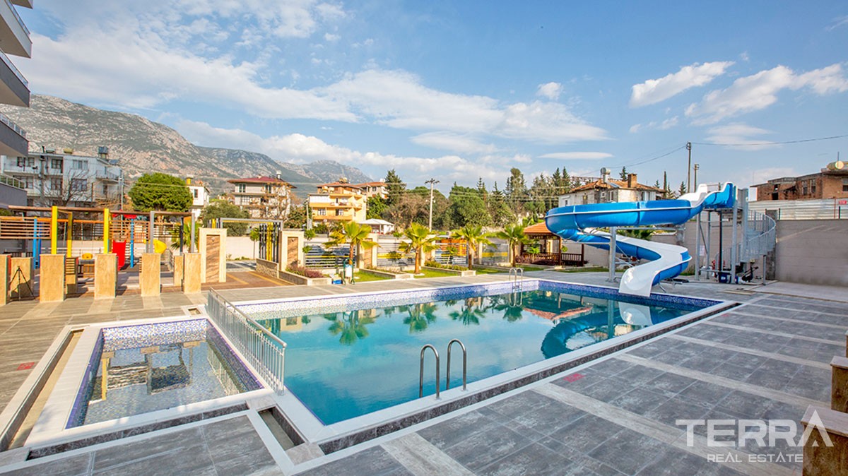 Neubau-wohnung zu verkaufen mit Meerblick in Mahmutlar Alanya - 11781