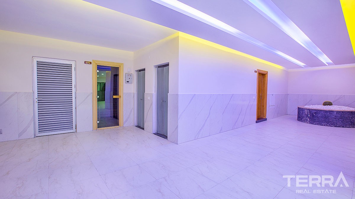 Neubau-wohnung zu verkaufen mit Meerblick in Mahmutlar Alanya - 11790