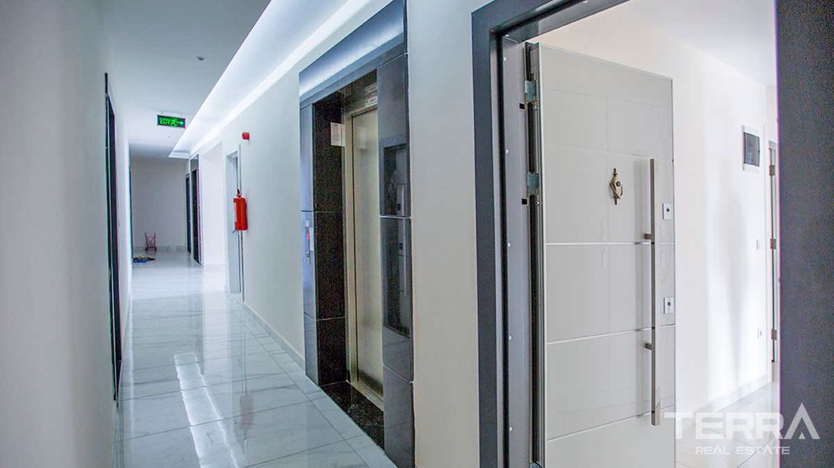 Neubau-wohnung zu verkaufen mit Meerblick in Mahmutlar Alanya - 11792