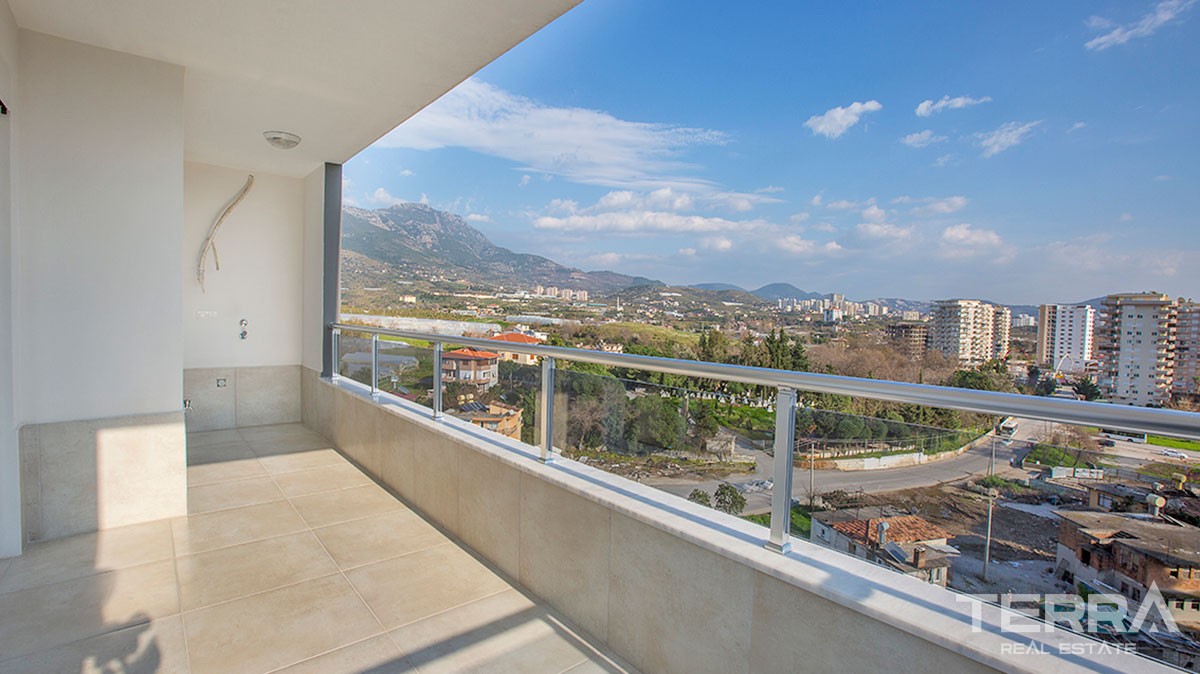 Neubau-wohnung zu verkaufen mit Meerblick in Mahmutlar Alanya - 11796