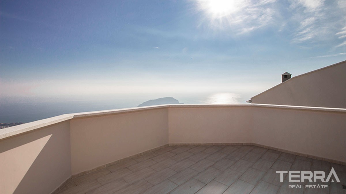 Alanya Sea-View Flats and Penthouses Resale in Prestigious Bektaş - 47234