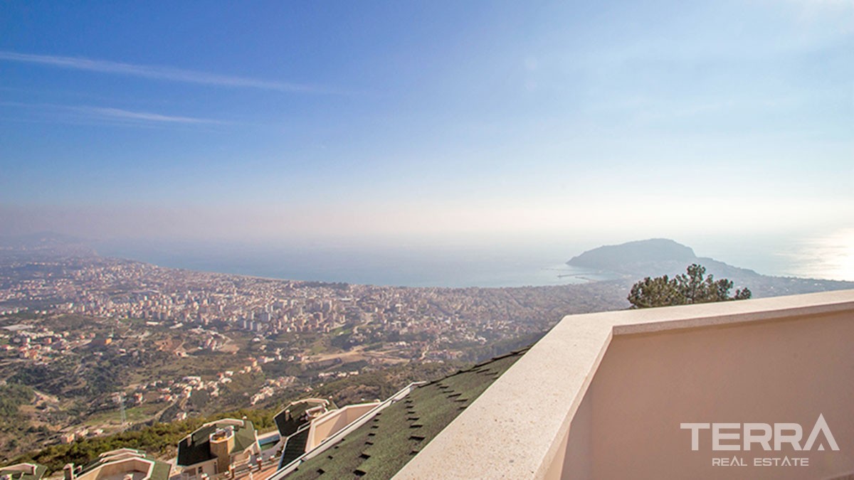Alanya Sea-View Flats and Penthouses Resale in Prestigious Bektaş - 47238
