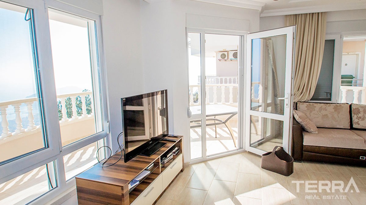 Alanya Sea-View Flats and Penthouses Resale in Prestigious Bektaş - 47244