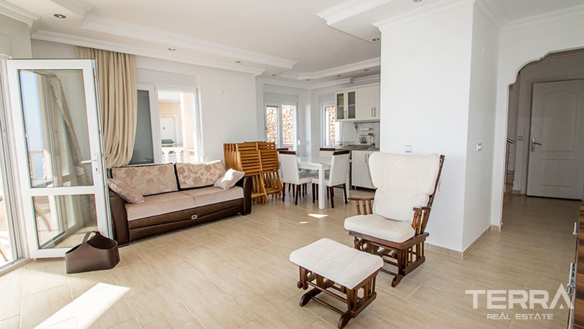Alanya Sea-View Flats and Penthouses Resale in Prestigious Bektaş - 47245