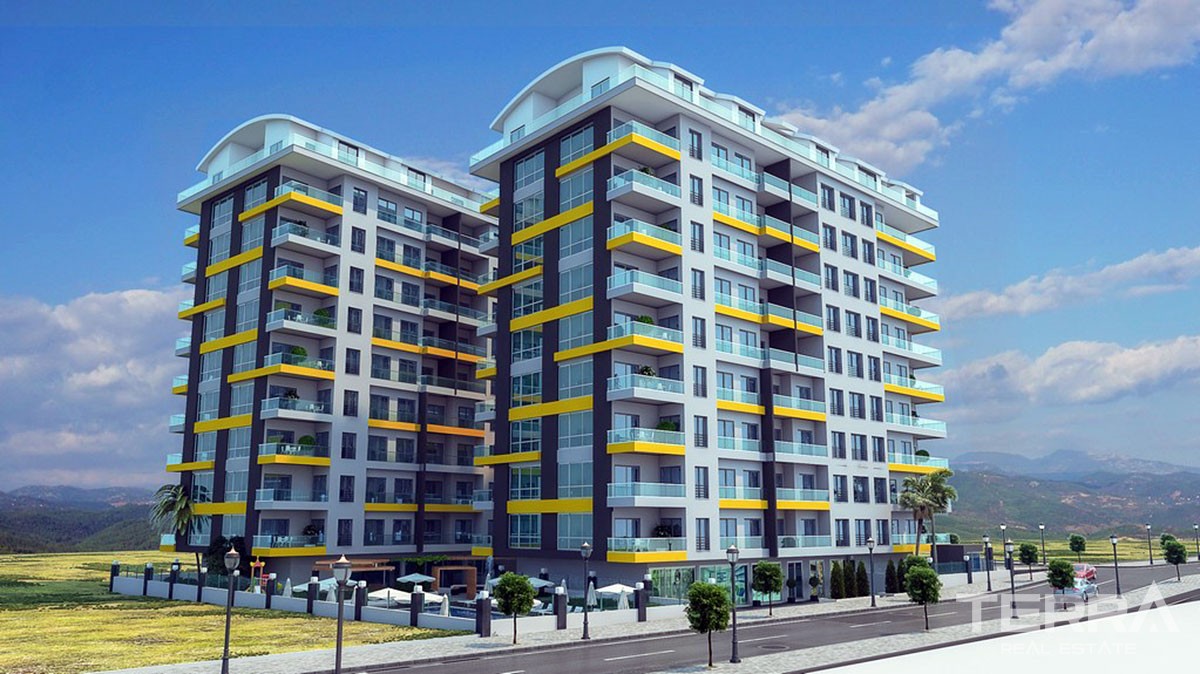 Brandneue Wohnungen zum Verkauf im Zentrum von Alanya - 11758