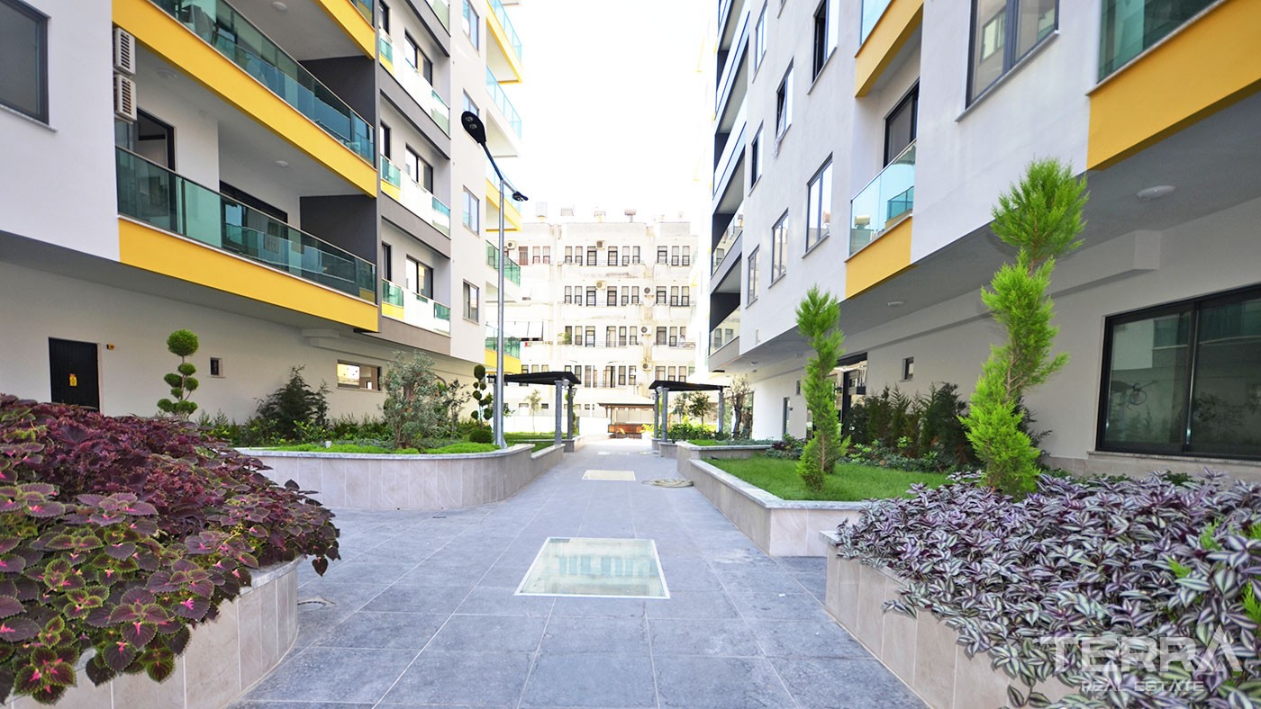 Brandneue Wohnungen zum Verkauf im Zentrum von Alanya - 45263