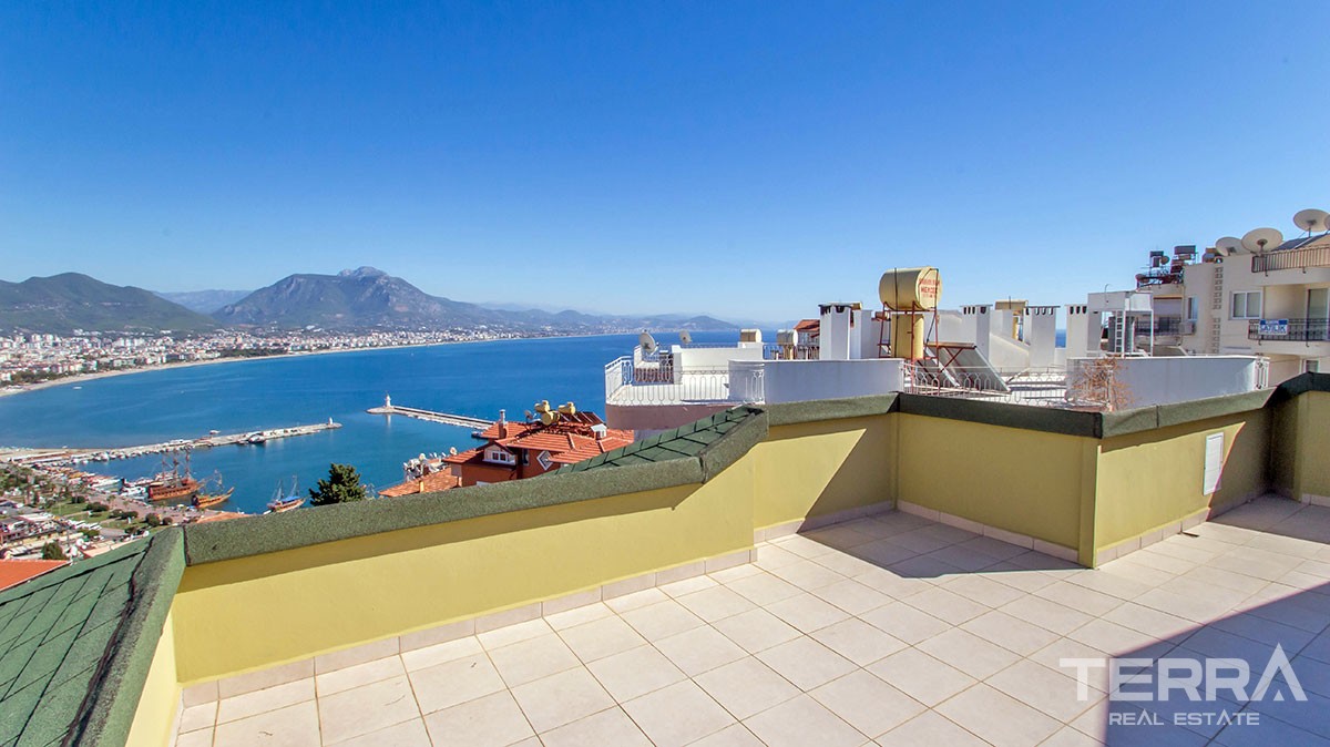 Sea view villa for sale in Alanya Castle - 11825