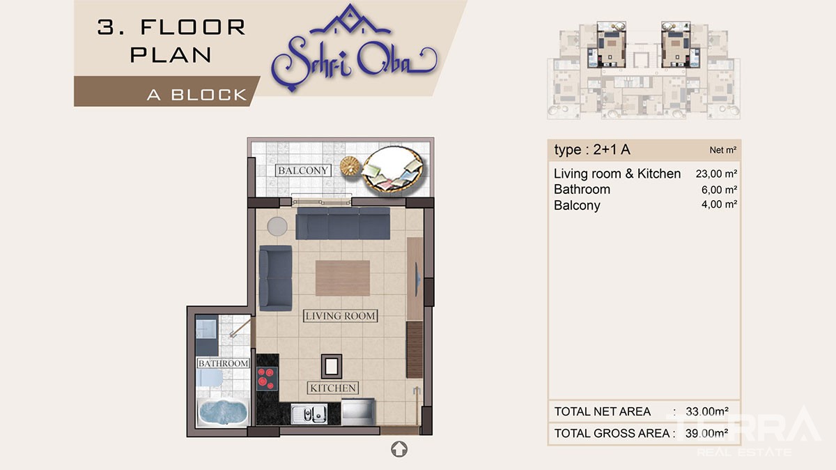 Spacious and luxury apartments for sale in Oba, Alanya - 11839