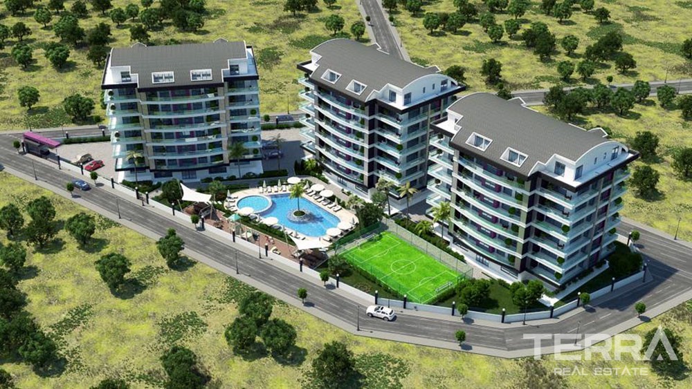 Spacious luxury apartments for sale in Alanya, Oba - 11870