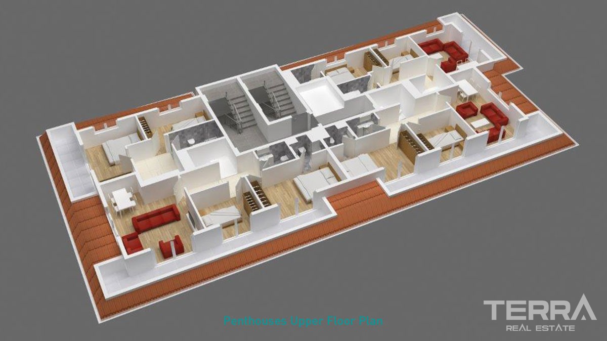 Brand new luxury apartments for sale in Mahmutlar Alanya - 11958
