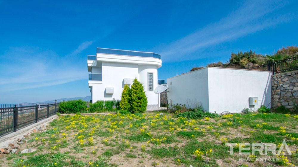 Detached sea view villa for sale in Kargıcak, Alanya - 11960
