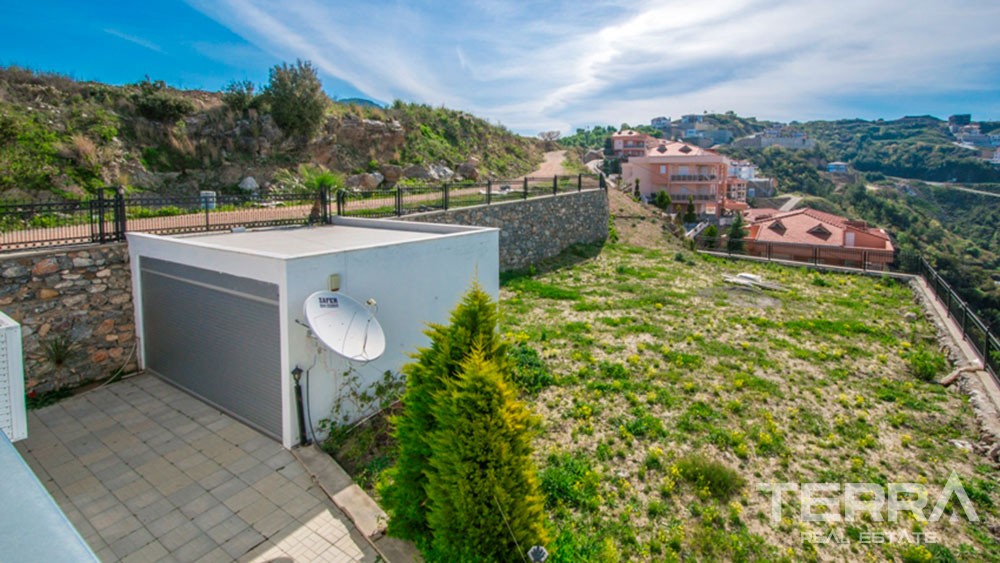 Detached sea view villa for sale in Kargıcak, Alanya - 11982