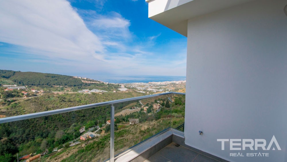 Detached sea view villa for sale in Kargıcak, Alanya - 11983