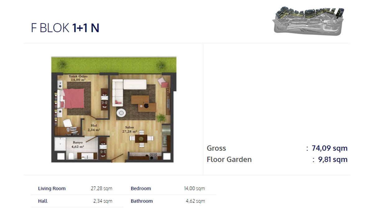 Award-winning Apartments for Sale in Istanbul Bağcılar - 12116