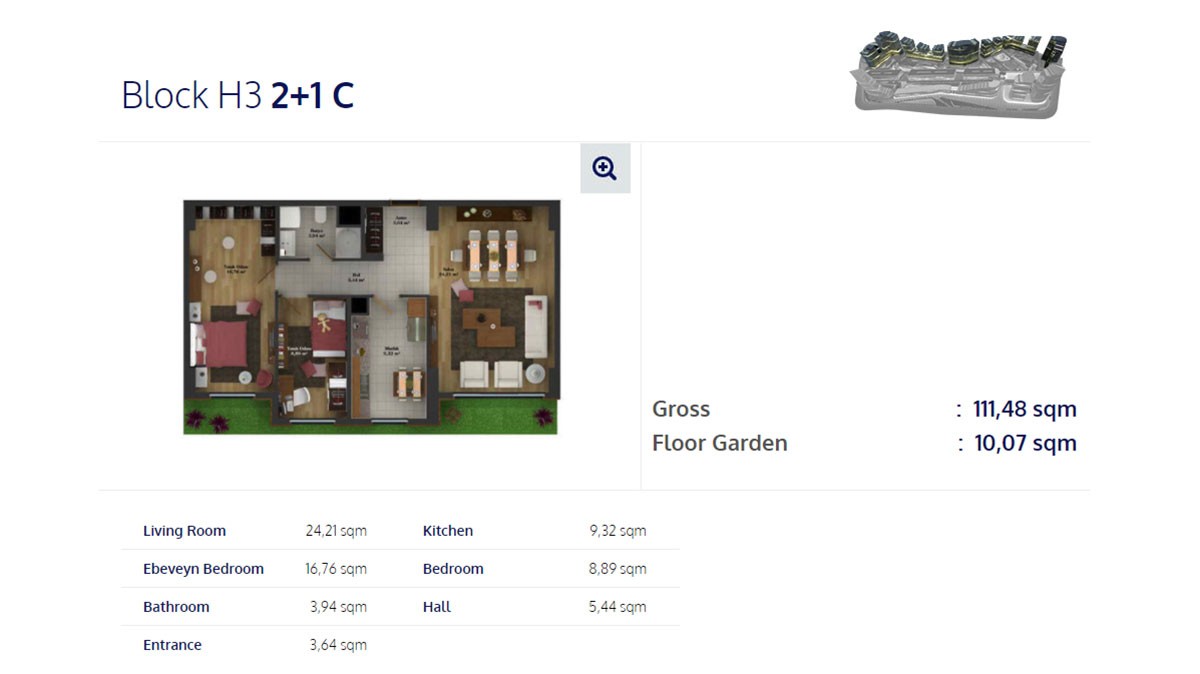 Award-winning Apartments for Sale in Istanbul Bağcılar - 12121