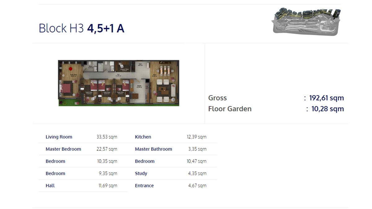 Award-winning Apartments for Sale in Istanbul Bağcılar - 12127