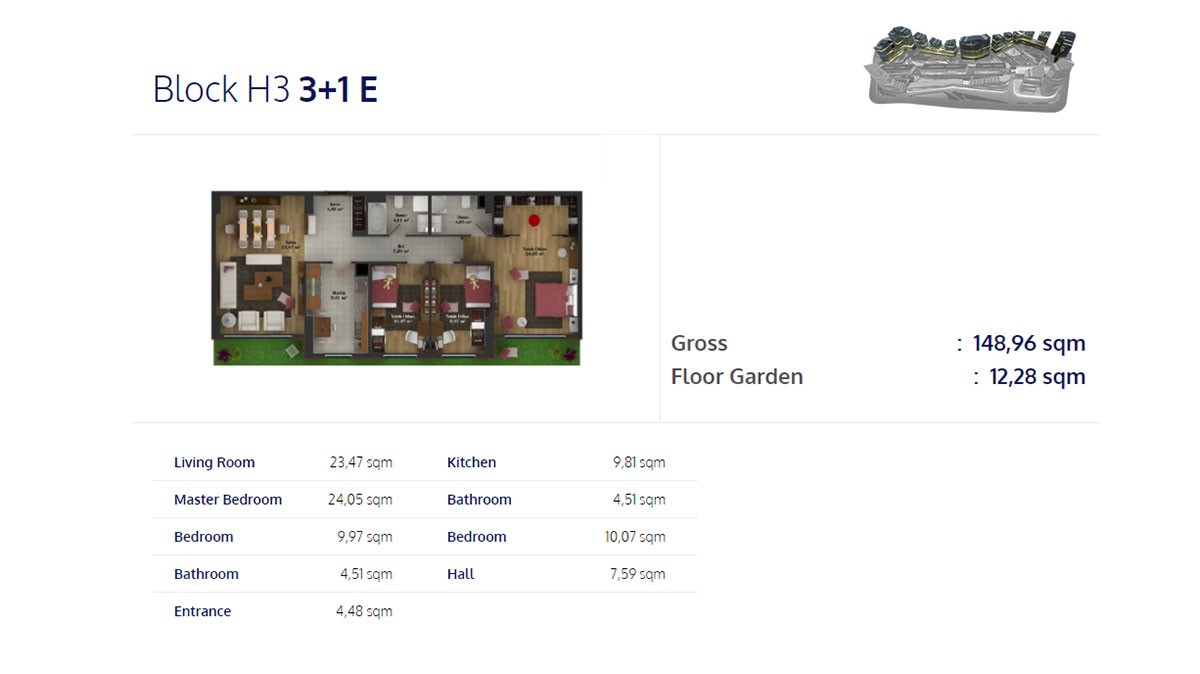 Award-winning Apartments for Sale in Istanbul Bağcılar - 12128