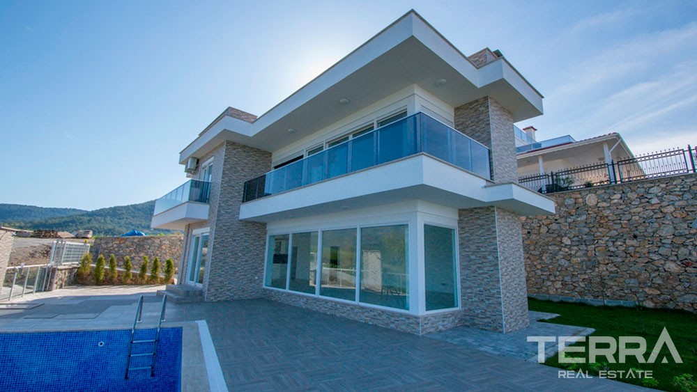 Exclusive sea view villa for sale in Alanya, Kargicak - 12131