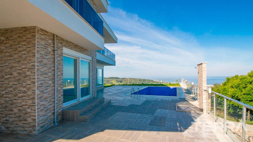 Exclusive sea view villa for sale in Alanya, Kargicak - 12133