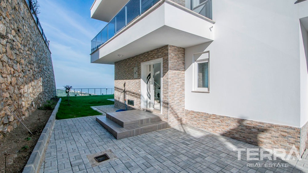 Exclusive sea view villa for sale in Alanya, Kargicak - 12137
