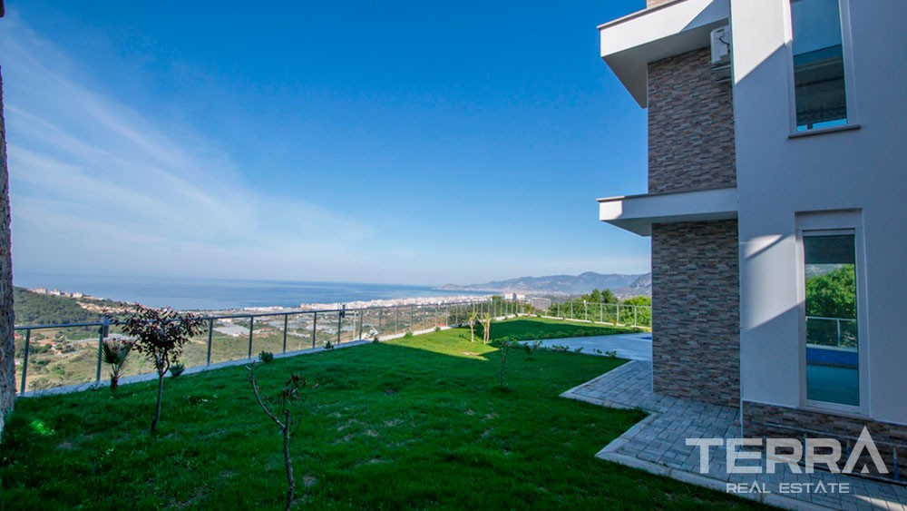 Exclusive sea view villa for sale in Alanya, Kargicak - 12139