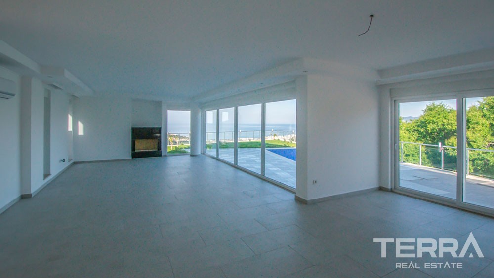 Exclusive sea view villa for sale in Alanya, Kargicak - 12143