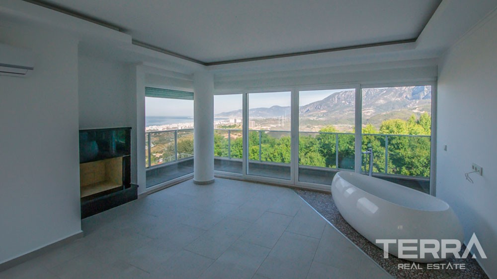 Exclusive sea view villa for sale in Alanya, Kargicak - 12148