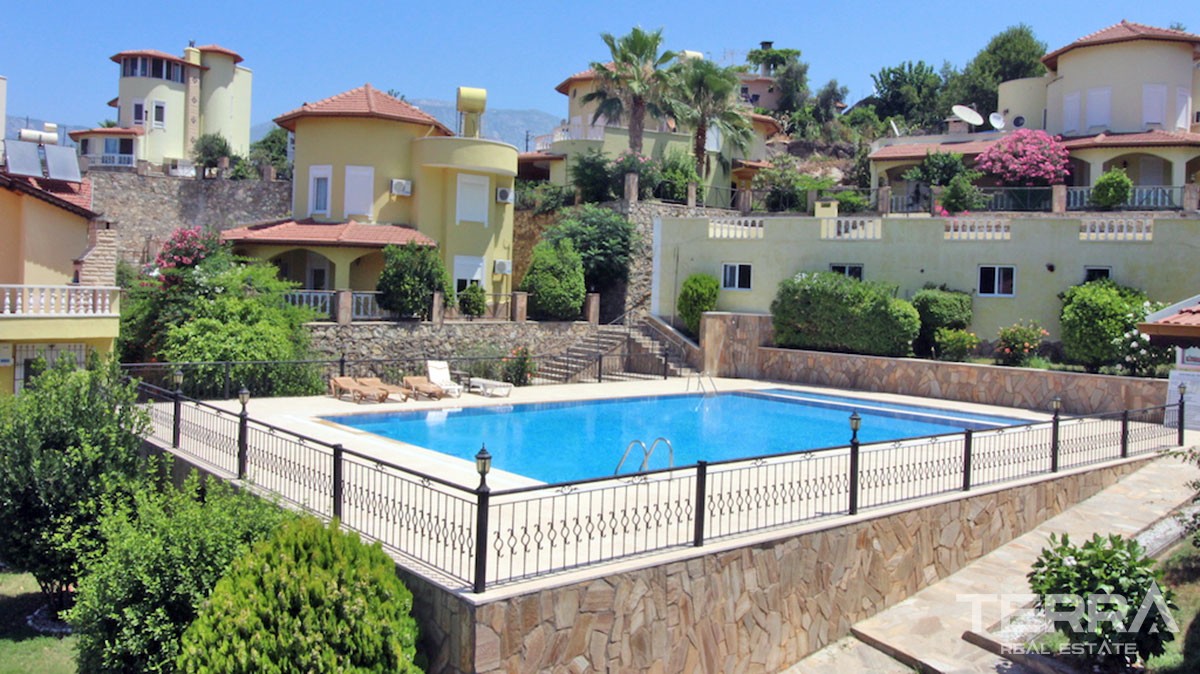 Fully furnished detached villa for sale in Alanya, Kargıcak - 12165