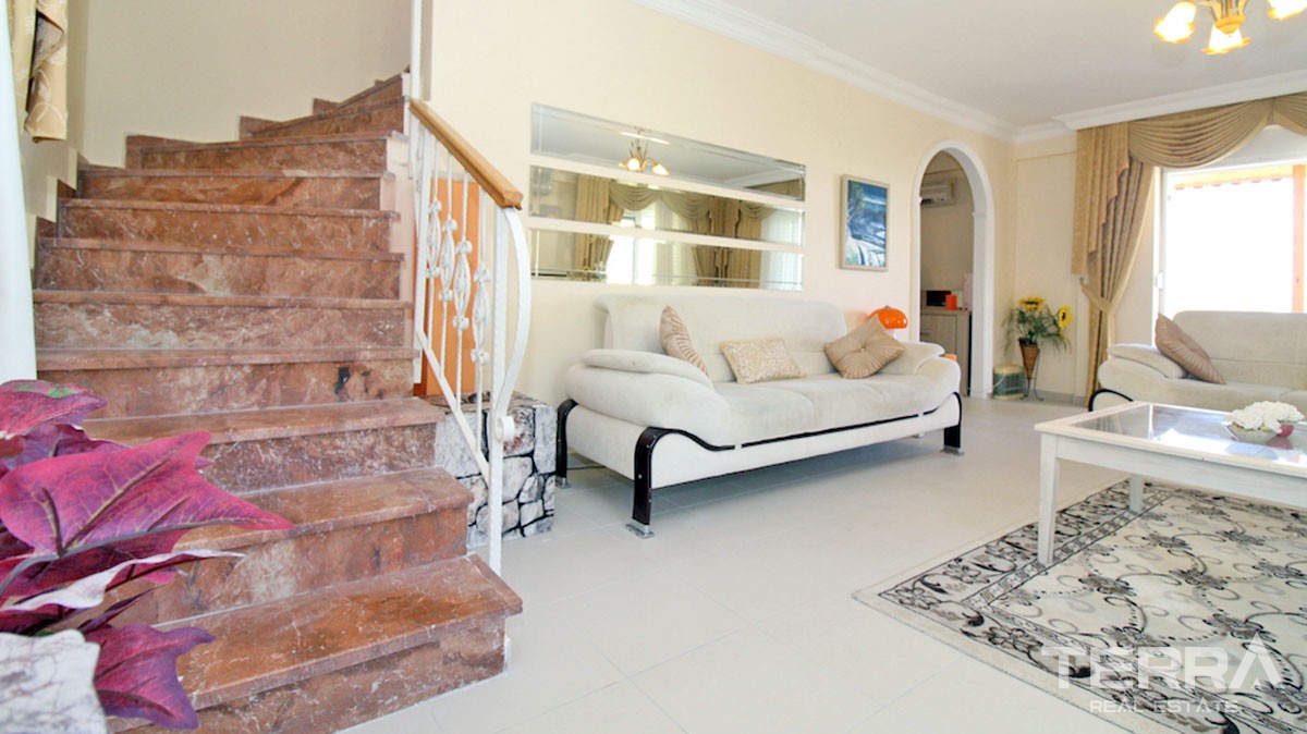 Fully furnished detached villa for sale in Alanya, Kargıcak - 12179