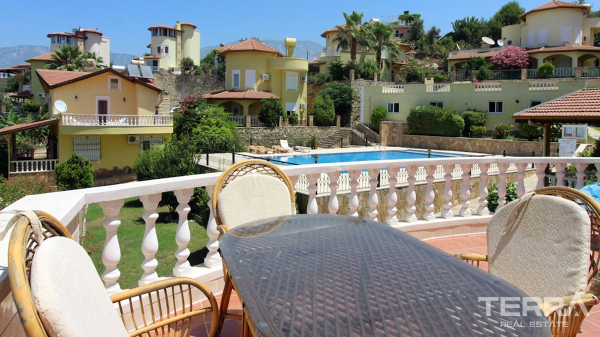 Fully furnished detached villa for sale in Alanya, Kargıcak - 12183