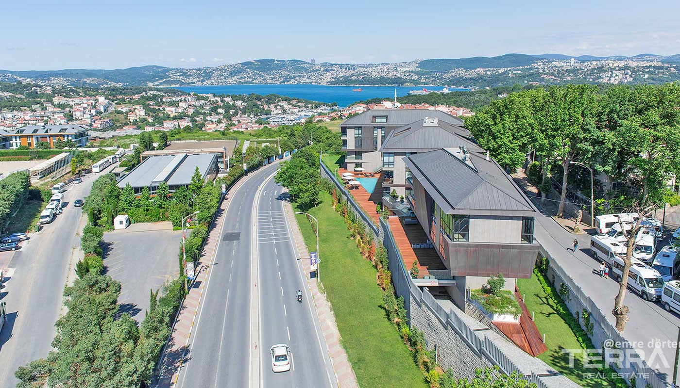 Apartments in Sarıyer Istanbul in a very Prestigious Location - 12190