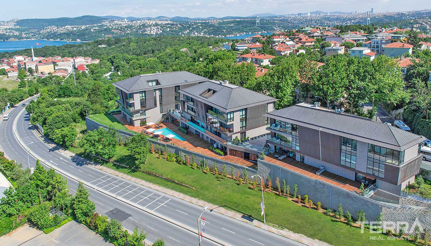Apartments in Sarıyer Istanbul in a very Prestigious Location - 12197