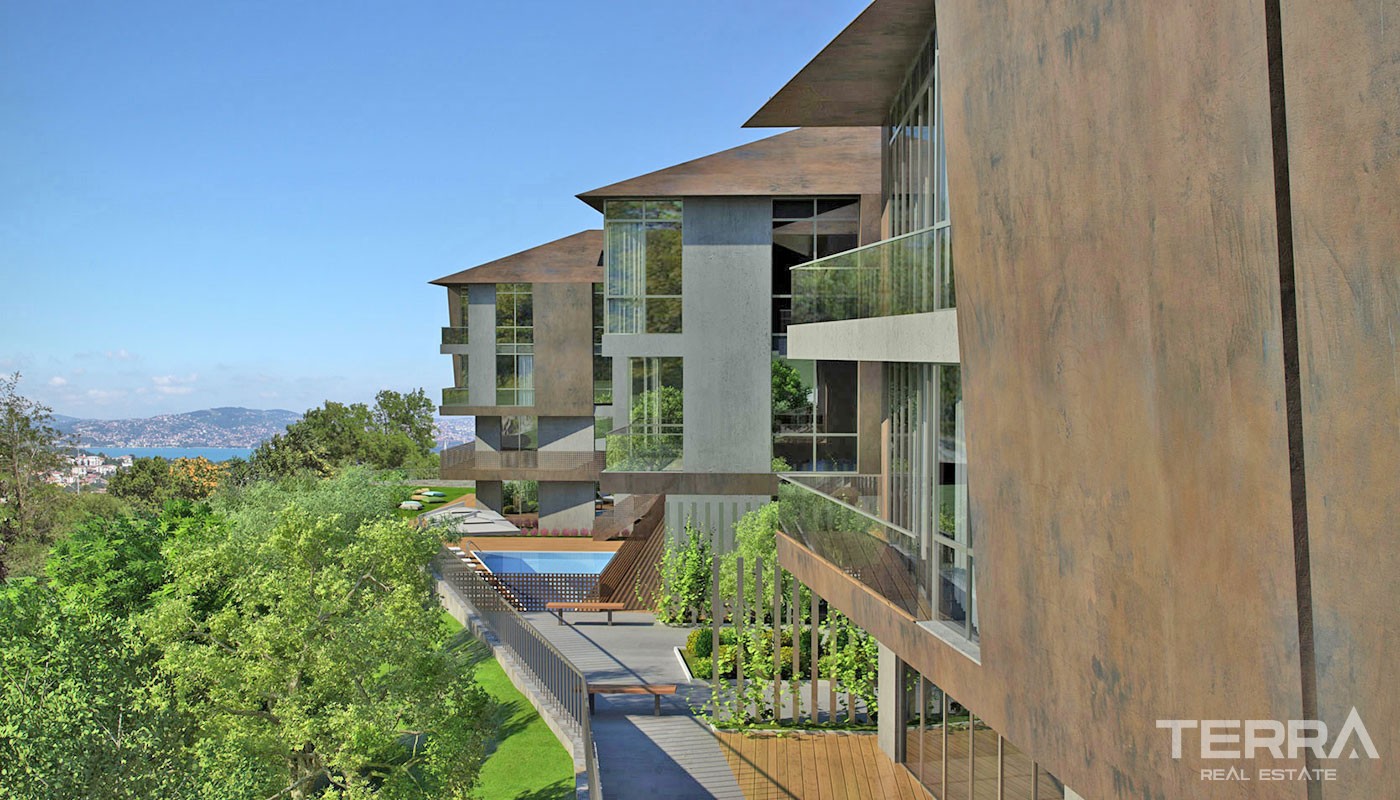 Apartments in Sarıyer Istanbul in a very Prestigious Location - 12199