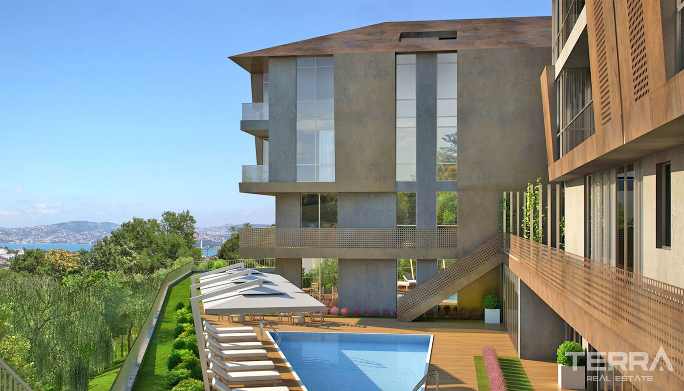 Apartments in Sarıyer Istanbul in a very Prestigious Location - 12205