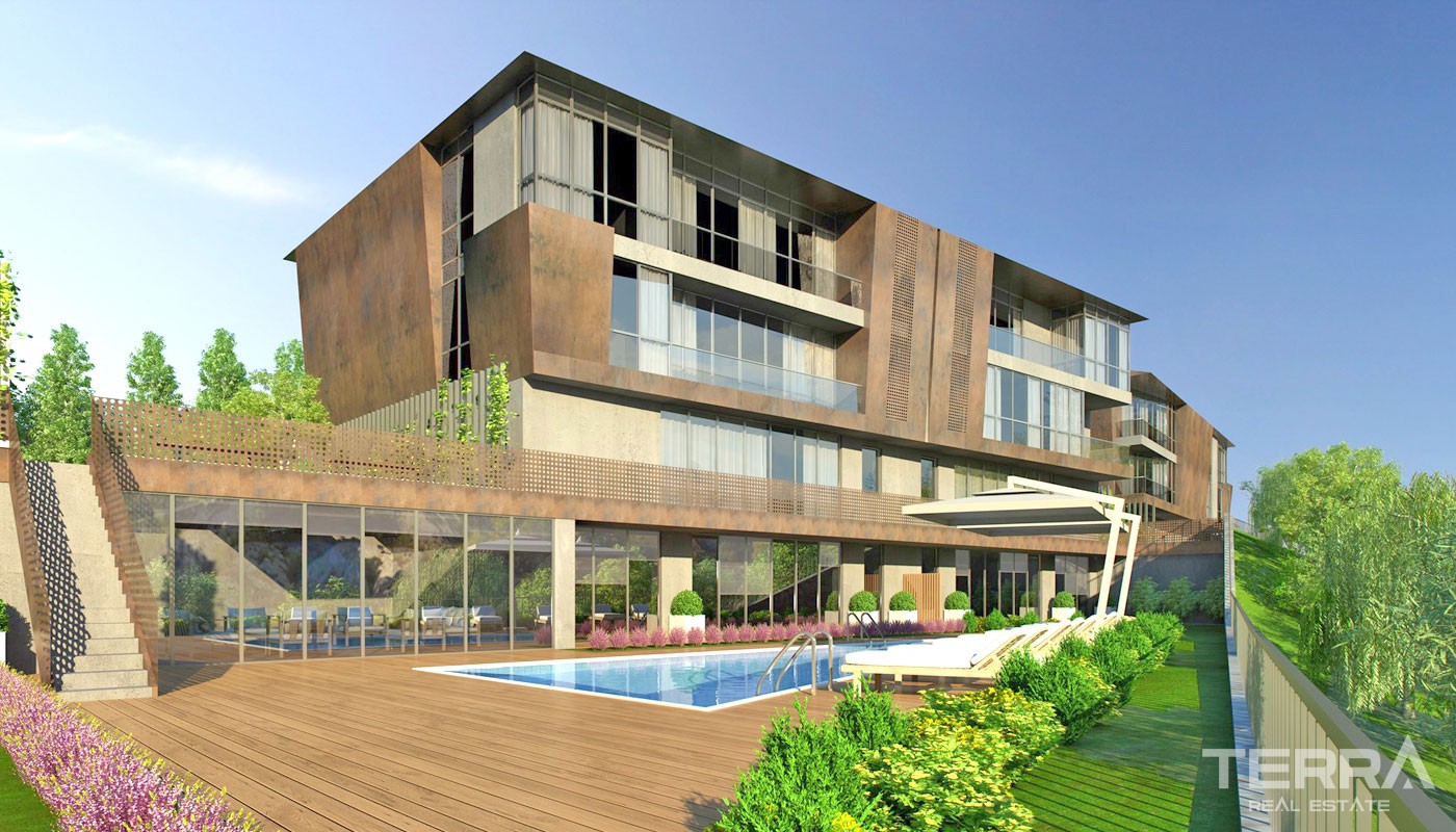 Apartments in Sarıyer Istanbul in a very Prestigious Location - 12209