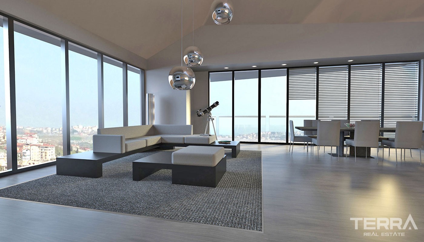 Apartments in Sarıyer Istanbul in a very Prestigious Location - 12216