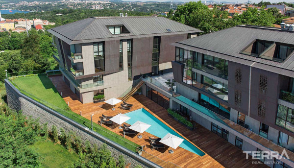 Wohnungen in Sarıyer Istanbul in einer sehr prestigeträchtigen Lage