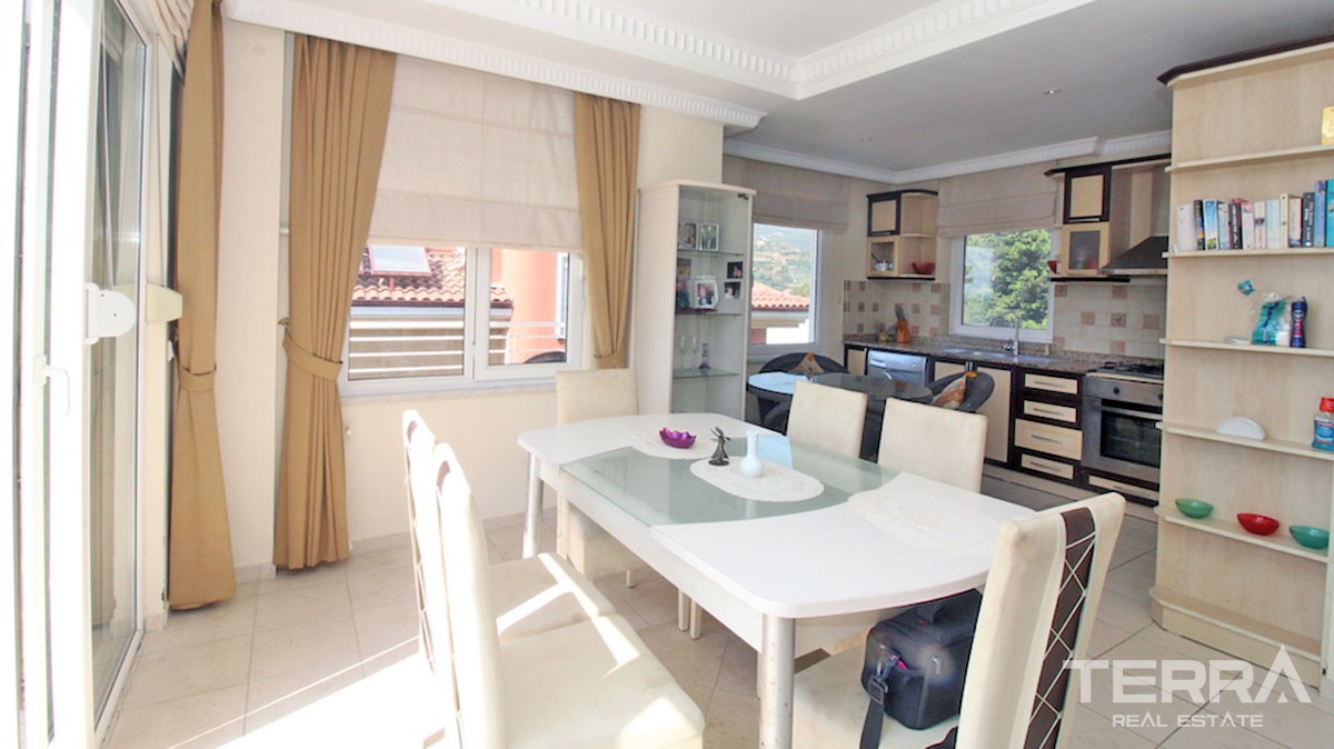 Modern designed villa for sale in Alanya Kargıcak - 12226