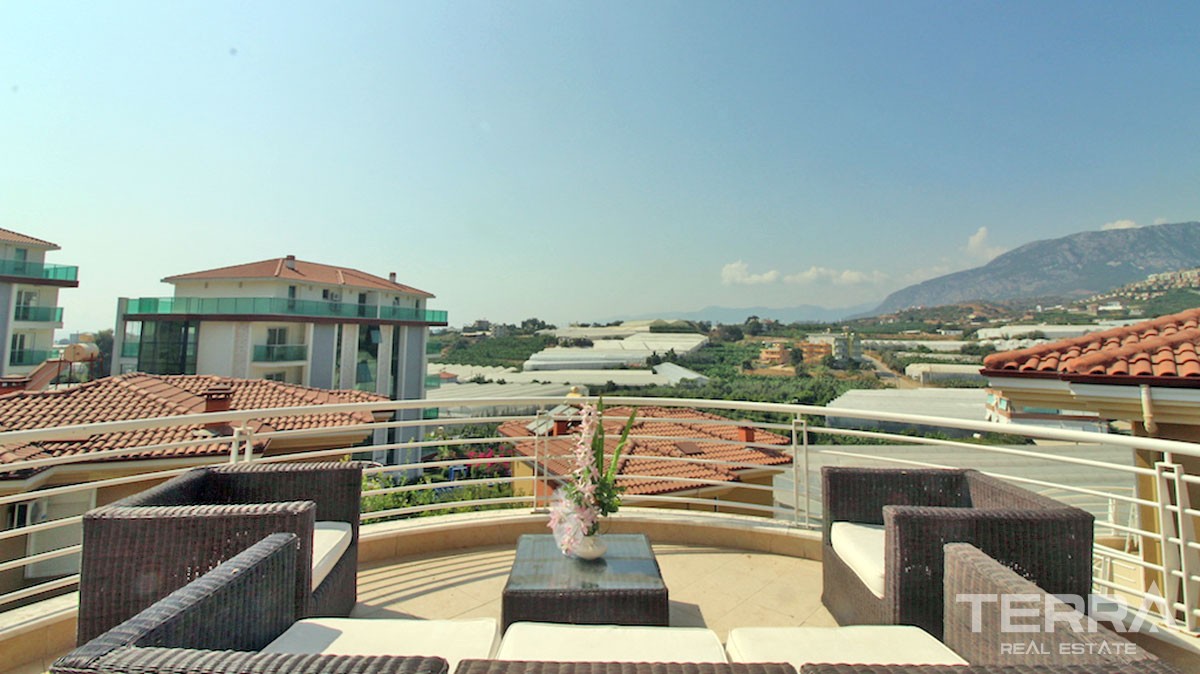 Modern designed villa for sale in Alanya Kargıcak - 12242