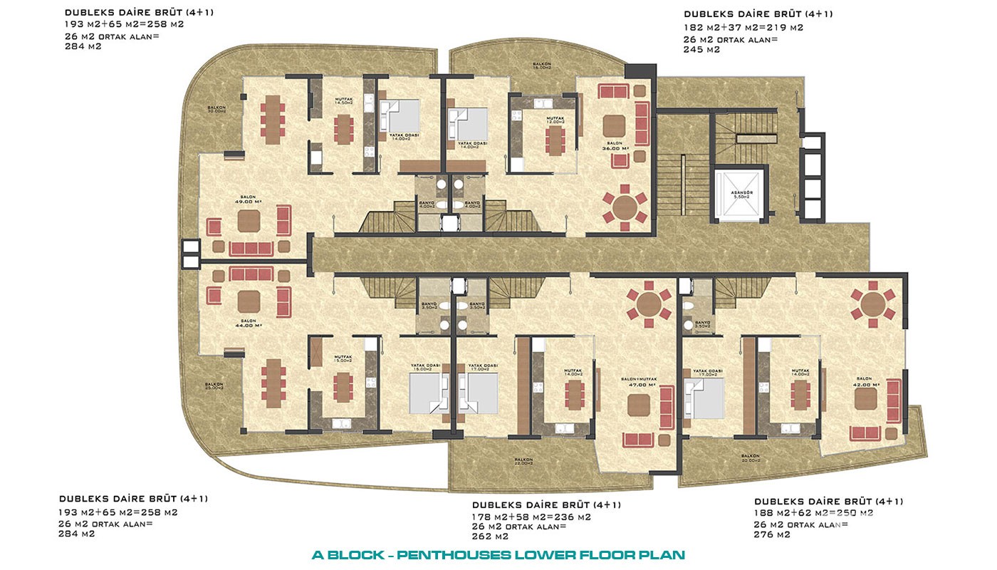 Exclusive sea front apartments for sale in Alanya - 24526