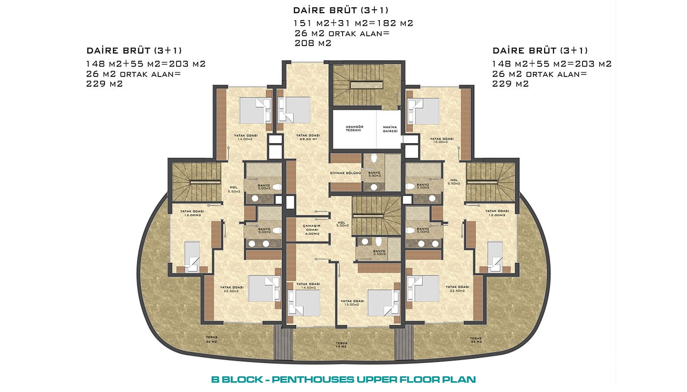 Exclusive sea front apartments for sale in Alanya - 24530